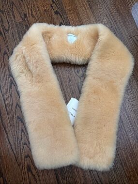 Bottega Veneta Plush Shearling scarf